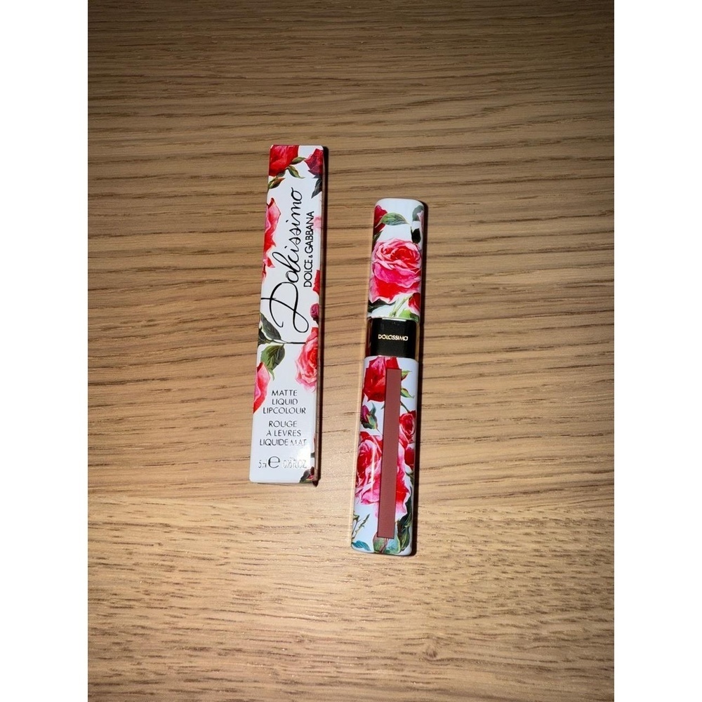 NIB Dolce & Gabbana Matte Liquid Lipcolour - Caramel